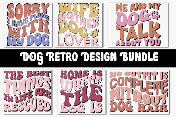 A Designer's Review of the Retro Dog Mom SVG Bundle
