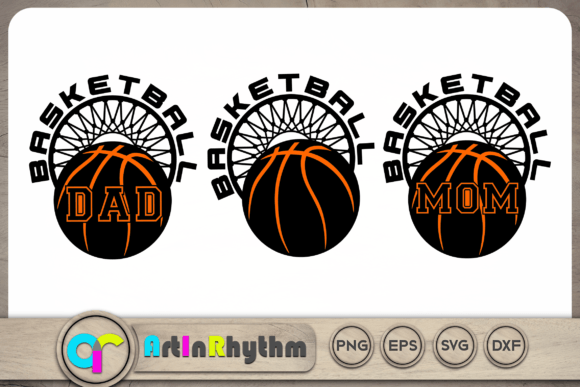 A Real Designer's Review of the Basketball Mom and Dad SVG
