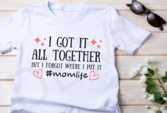 A Real-World Look at the “Mom Life” Embroidery Design