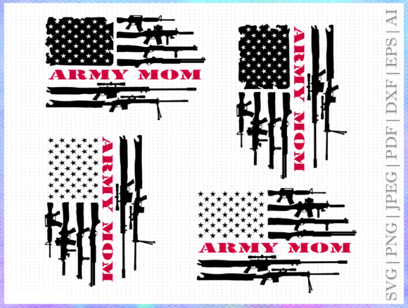 Army Mom SVG: A Designer's Take for Embroidery Projects