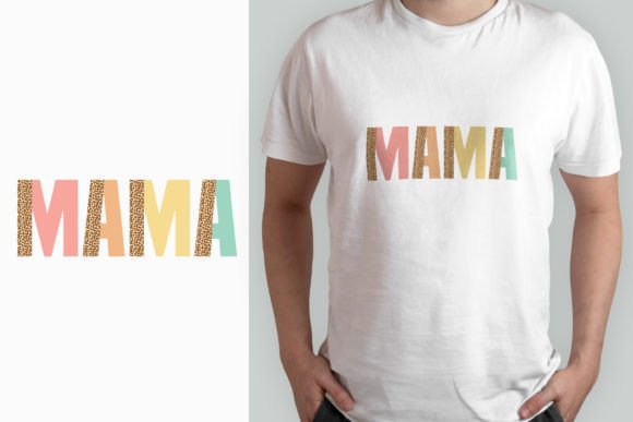 The Mama Leopard Retro T-shirt Design: A Design Review