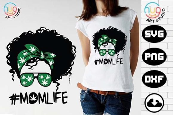 Weed Momlife: A Designer's Look at a Bold Embroidery File